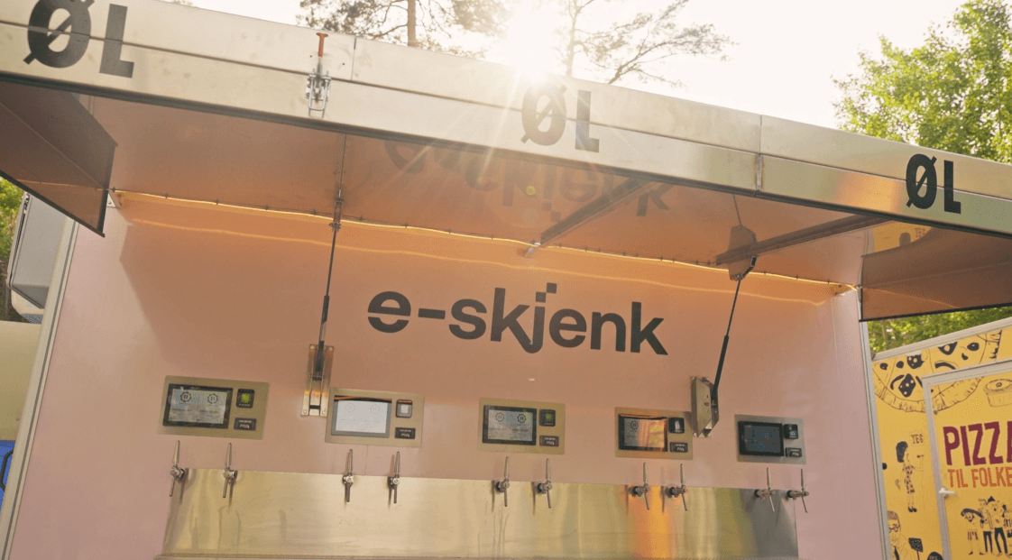 Ølbilen klar til bruk